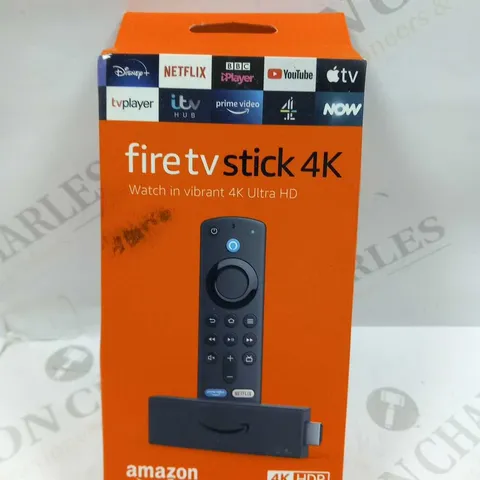 BOXED AMAZON FIRE TV STICK 4K