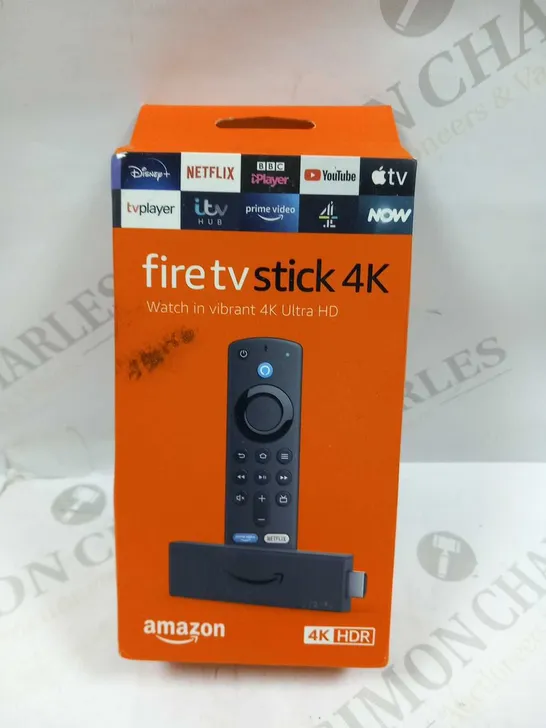 BOXED AMAZON FIRE TV STICK 4K