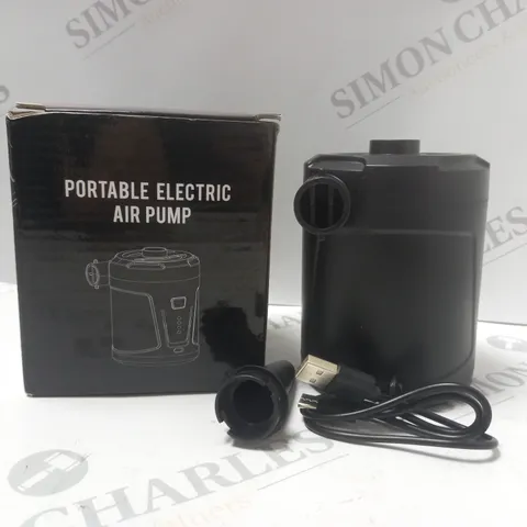 BOXED PORTABLE ELECTRIC AIR PUMP