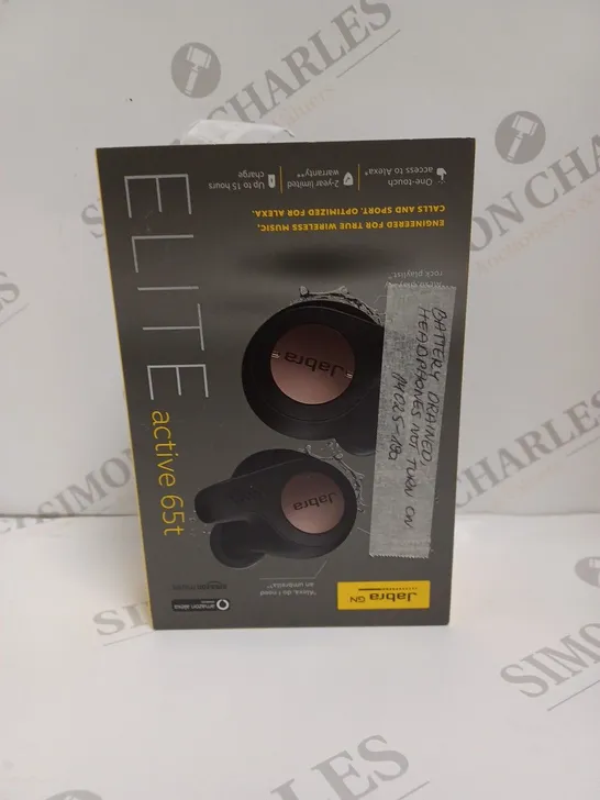 BOXED JABRA ELITE ACTIVE 65T EARBUDS