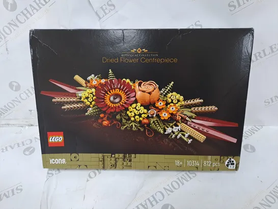 BOXED LEGO DRIED FLOWER CENTERPIECE (10314) RRP £44.99