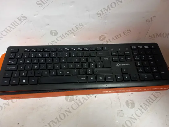 BLACKWEB WIRELESS SILENT KEYBOARD 