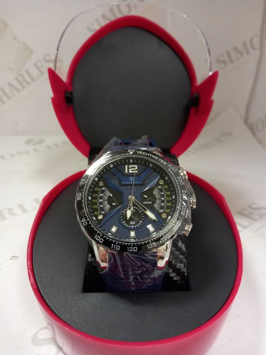 STOCKWELL RUBBER STRAP WRISTWATCH  RRP £650