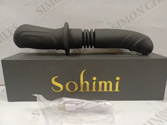 BOXED SOHIMI SAMURAI SILICONE ELECTRICAL DILDO 