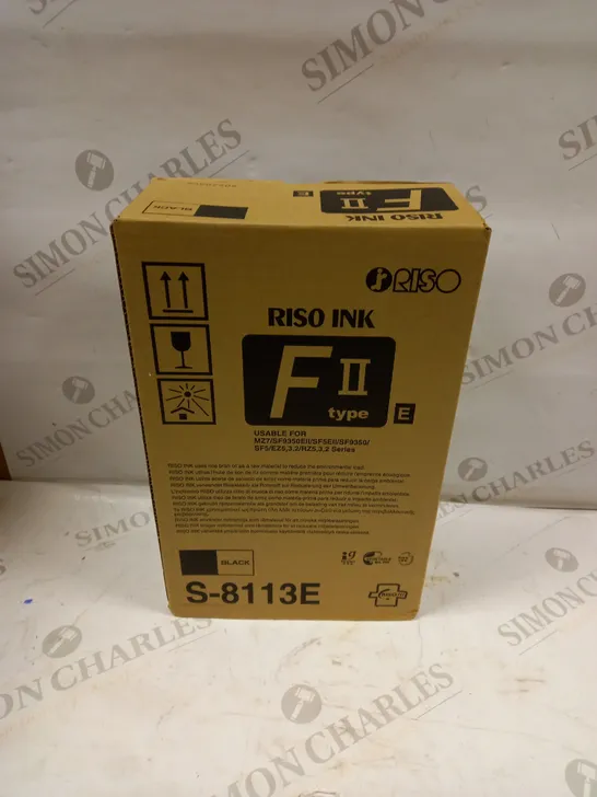 RISOGRAPH S-8113E INK ORIGINAL BLACK - 1000ML