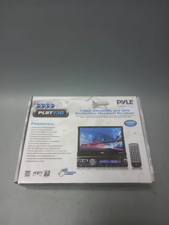 BOXED PYLE PLBT73G 7-INCH BLUETOOTH AND GPS 