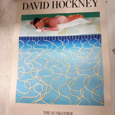 DAVID HOCKNEY THE SUNBATHER 1966 PRINT