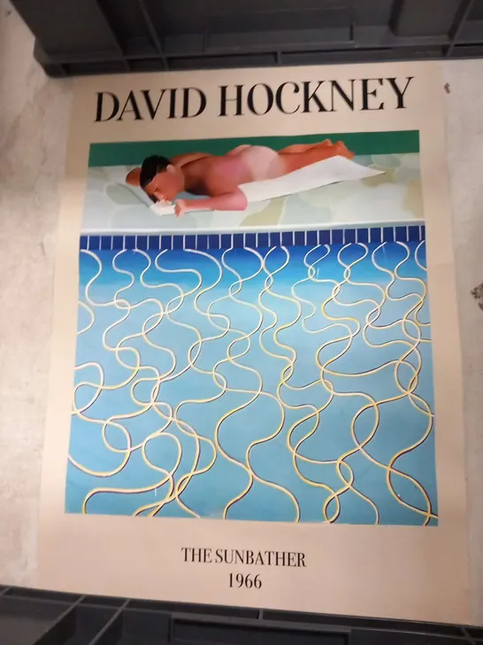 DAVID HOCKNEY THE SUNBATHER 1966 PRINT