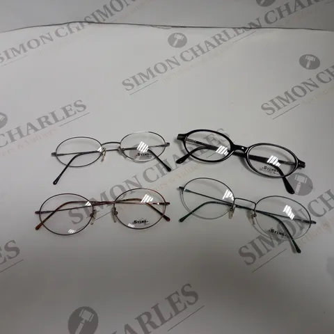 APPROXIMATELY 10 ASSORTED DE RIGO STING GLASSES TO INCLUDE MODELS 4316, 6118, 4317, 4343 ETC. 