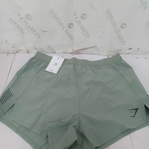 GYMSHARK APEX RUN 5 SHORTS - L