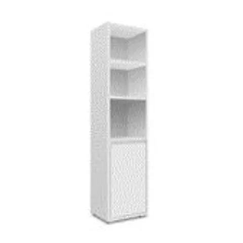 BOXED IMAGE 25 REGAL SHELVED UNIT IN WHITE - 2 BOXES