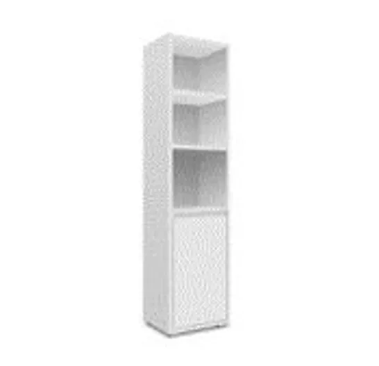 BOXED IMAGE 25 REGAL SHELVED UNIT IN WHITE - 2 BOXES