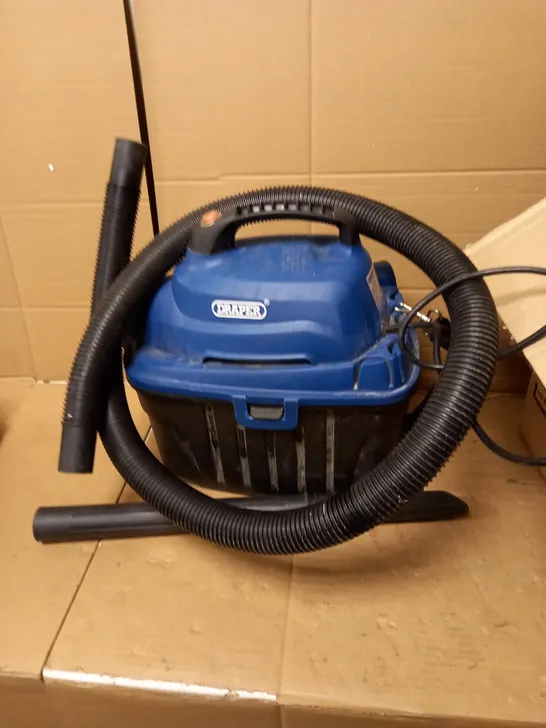 DRAPER 10L 100W 230V WET & DRY VACUUM CLEANER 