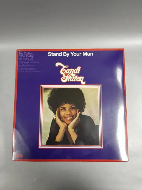SEALED CANDI STATON STAND BY YOUR MAN VINYL