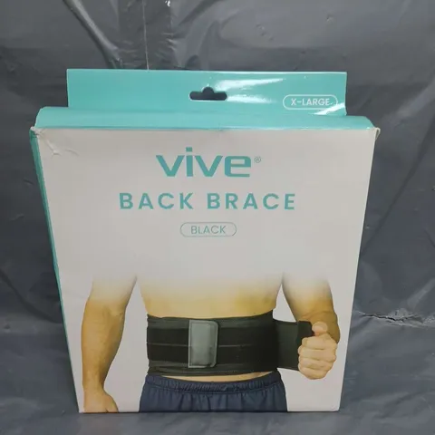 VIVE BACK BRACE BLACK X-LARGE