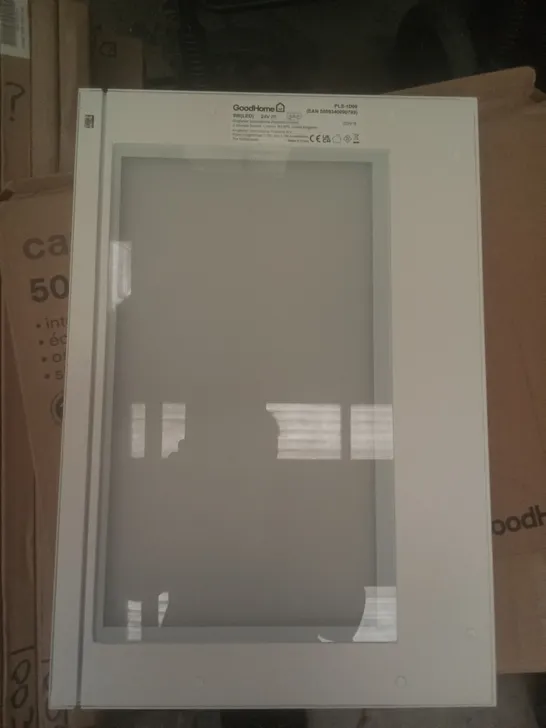 BOXED GOODHOME CARAWAY 50CM INTEGRATED WALL CABINET LIGHT