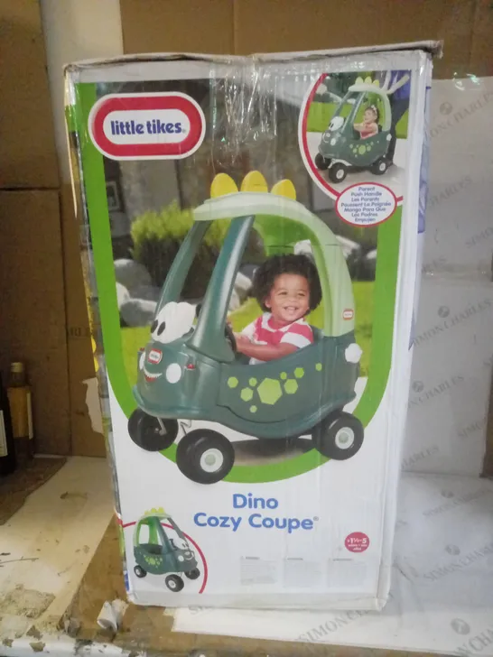 BOXED LITTLE TIKES COZY COUPE DINO RRP £69.99