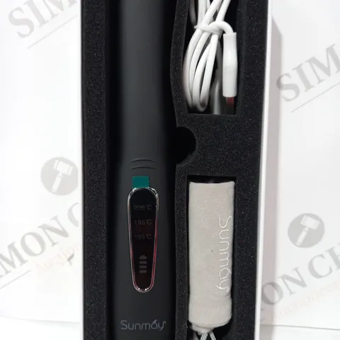 BOXED SUNMAY VOGA CORDLESS 2-IN-1 HAIR STRAIGHTENER AND CURLER