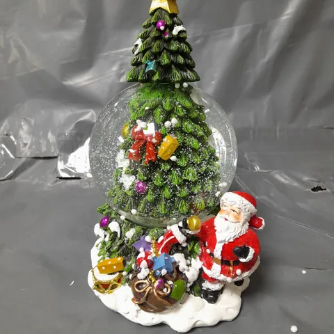 THREE KINGS MUSICAL TREESPIN SNOWSPHERE CHRISTMAS DECORATION