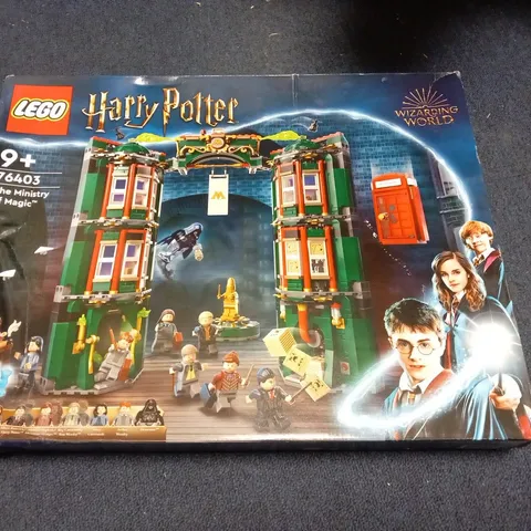 BOXED LEGO HARRY POTTER WIZARDING WORLD 76403 THE MINISTRY OF MAGIC