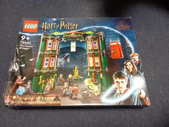 BOXED LEGO HARRY POTTER WIZARDING WORLD 76403 THE MINISTRY OF MAGIC