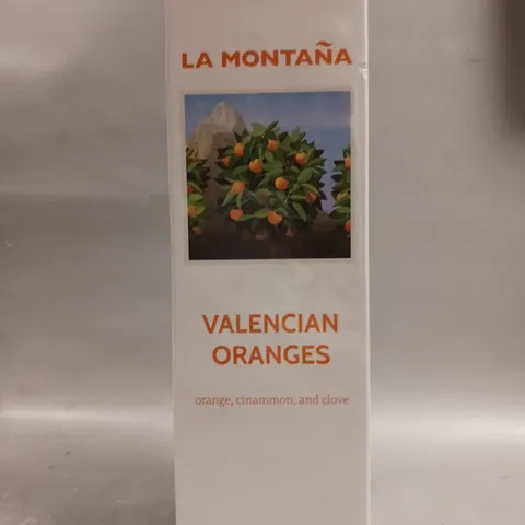 BOXED SEALED LA MONTANA VALENCIAN ORANGES REED DIFFUSER 