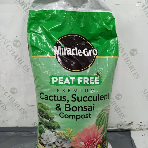 MIRACLE-GRO PEAT FREE CACTUS SUCCULENT & BONSAI COMPOST (10L)