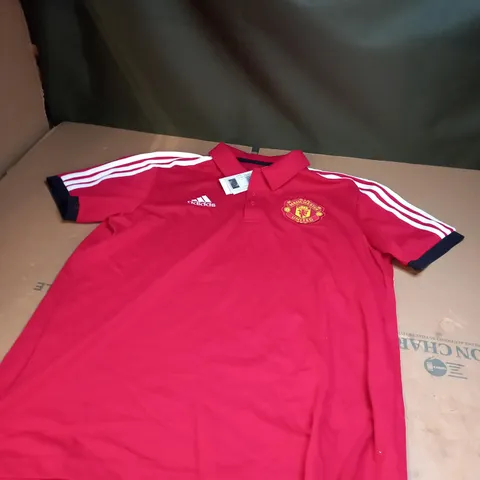 MANCHESTER UNITED POLO SHIRT SIZE M 