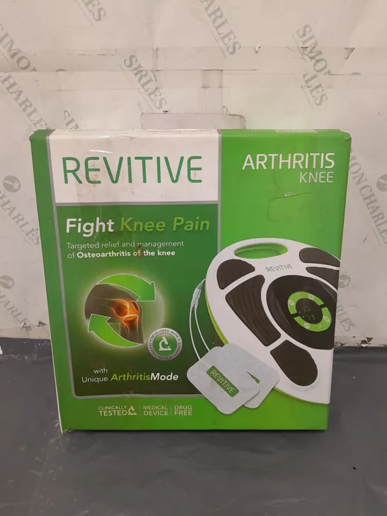 BOXED REVITIVE ARTHIRITS KNEE MASSAGER