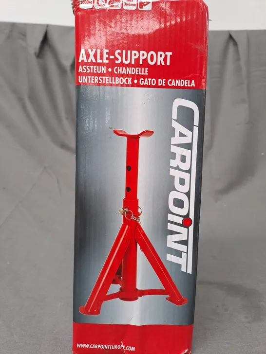 BOXED CARPOINT FOLDABLE AXLE STAND