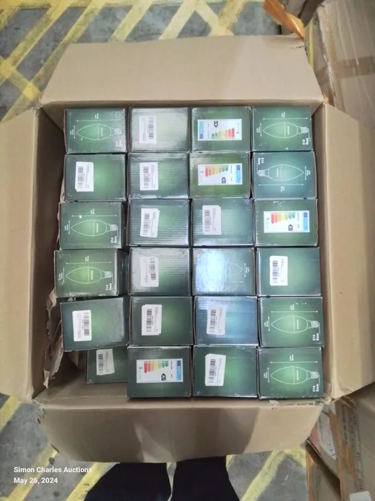 A BOX OF APPROXIMATELY 96 6PACKS OF E14 ENERGY SAVING LED BULBS