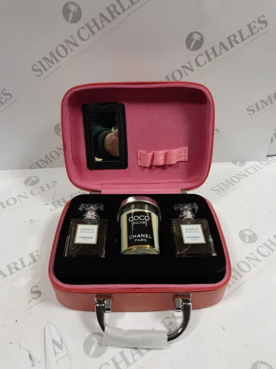 BOXED COCO CHANEL PARIS SET - PINK 