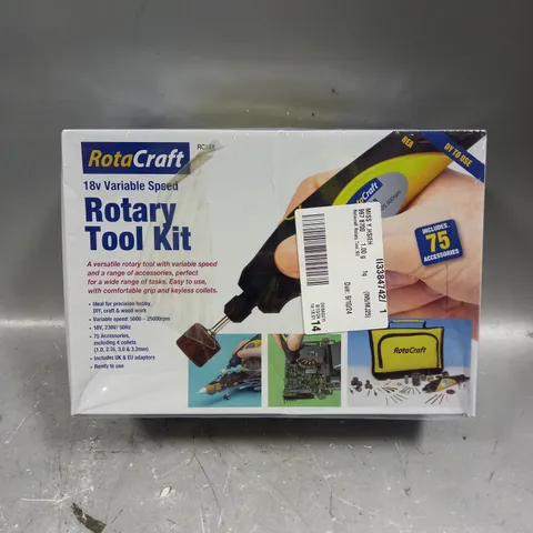 SEALED ROTA CRAFT ROTARY TOOL KIT