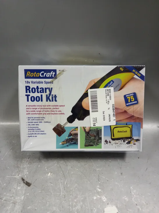 SEALED ROTA CRAFT ROTARY TOOL KIT