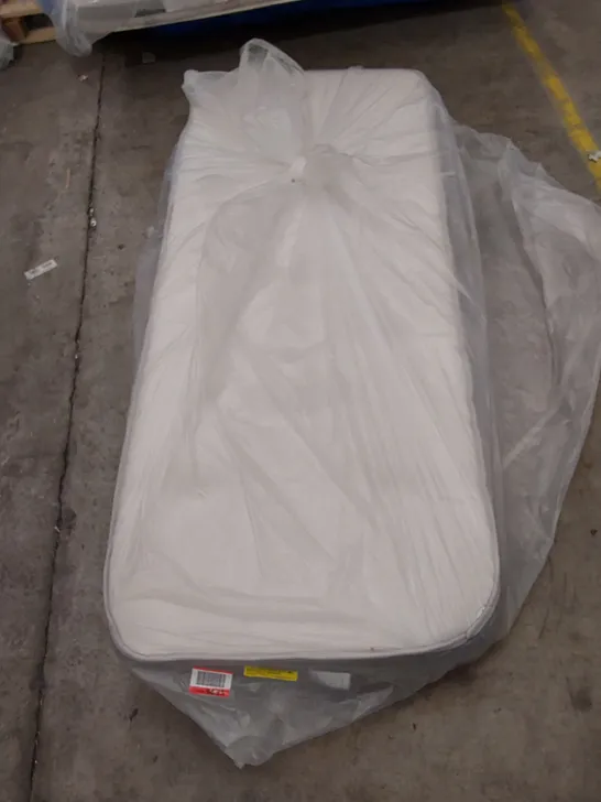 QUALITY BAGGED NATURAL OPEN COIL SPRING SMALL SINGLE 2'6" MATTRESS 