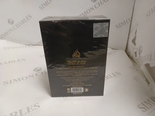 BOXED AND SEALED BADE'E AL OUD OUD FOR GLORY LATTAFA EAU DE PARFUM 100ML