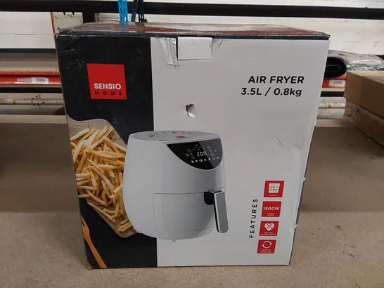 BOXED 3.5L JOSH KITCHEN SUPER CHEF AIR FRYER - WHITE (1 BOX)