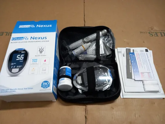 GLUCO RX NEXUS BLOOD GLUCOSE MONITORING SYSTEM