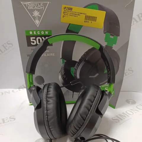 TURTLE BEACH RECON 50 XBOX GAMING HEADSET