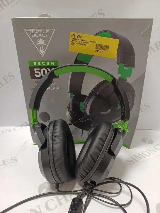 TURTLE BEACH RECON 50 XBOX GAMING HEADSET