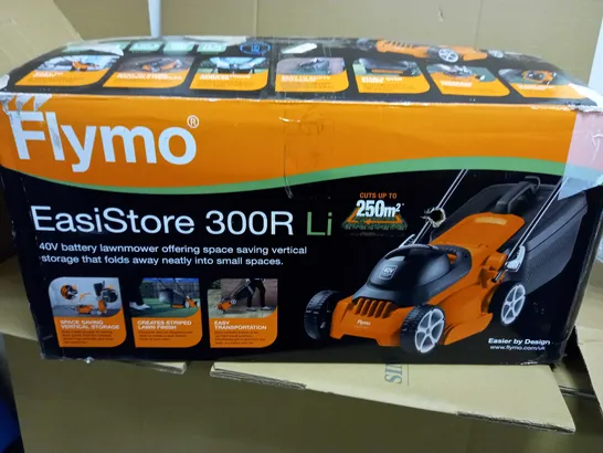 FLYMO EASISTORE 300R LI ROTARY LAWNMOWER