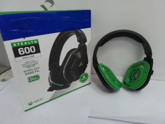 BOXED TURTLE BEACH WIRELESS HEADSET