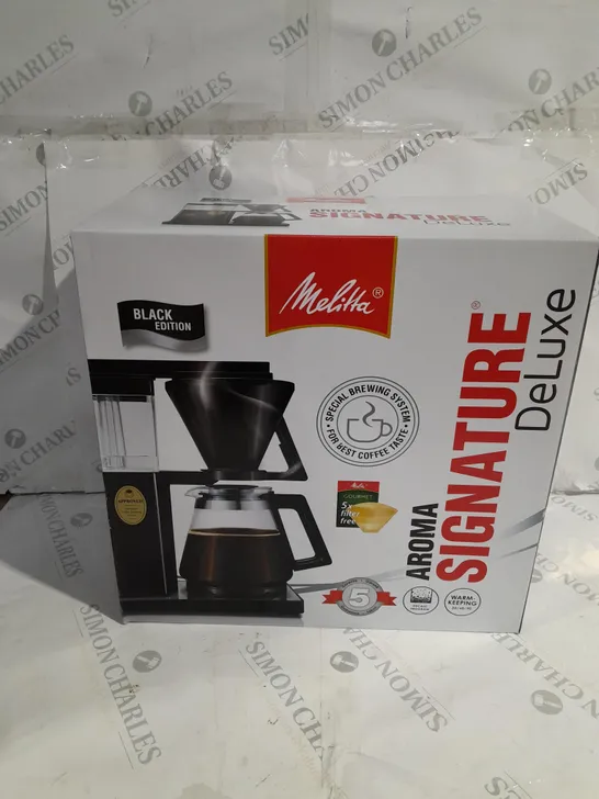 BOXED MELITLA AROMA SIGNATURE DELUXE BLACK EDITION 