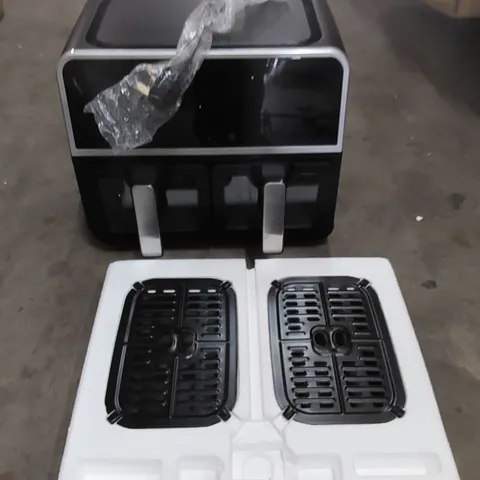 BOXED DUAL BLACK AIR FRYER 