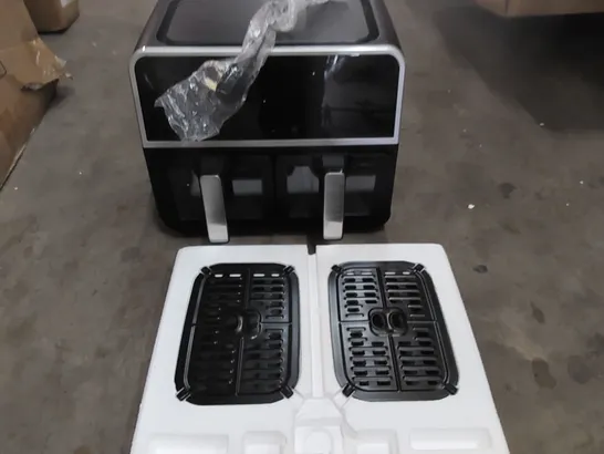 BOXED DUAL BLACK AIR FRYER 