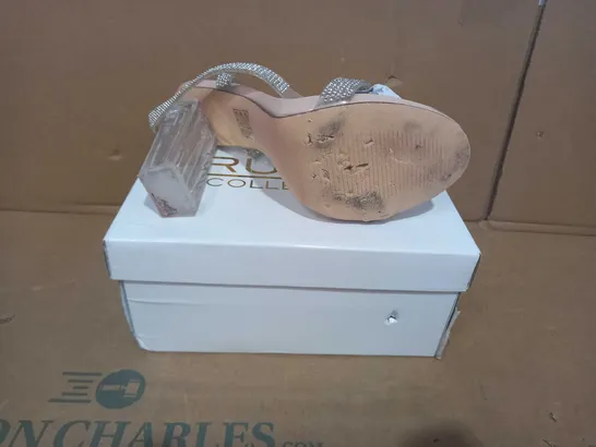 BOXED PAIR OF TRUFFLE COLLECTION HEELS UK SIZE 5