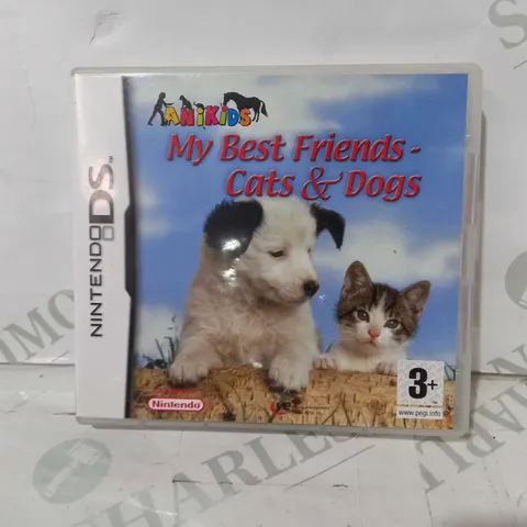 ANIKIDS MY BEST FRIENDS CATS & DOGS NINTENDO DS GAME