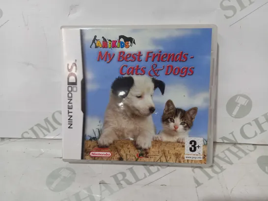 ANIKIDS MY BEST FRIENDS CATS & DOGS NINTENDO DS GAME