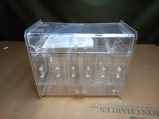 ACRYLIC 6 DRAWER JEWELLERY ORGANISER STORAGE 