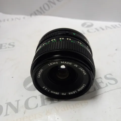 CANON LENS FD 28MM 1:2.8 